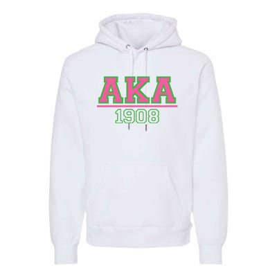 Aka 1908 And Green Gift Idea Birthday Gift Premium Hoodie