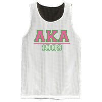 Aka 1908 And Green Gift Idea Birthday Gift Mesh Reversible Basketball Jersey Tank