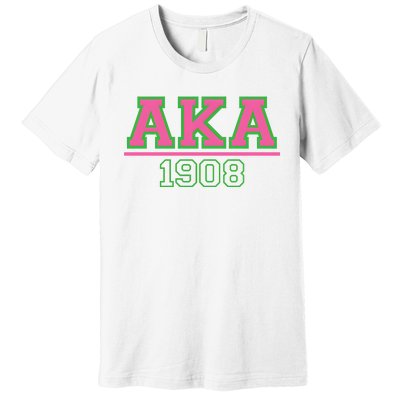 Aka 1908 And Green Gift Idea Birthday Gift Premium T-Shirt