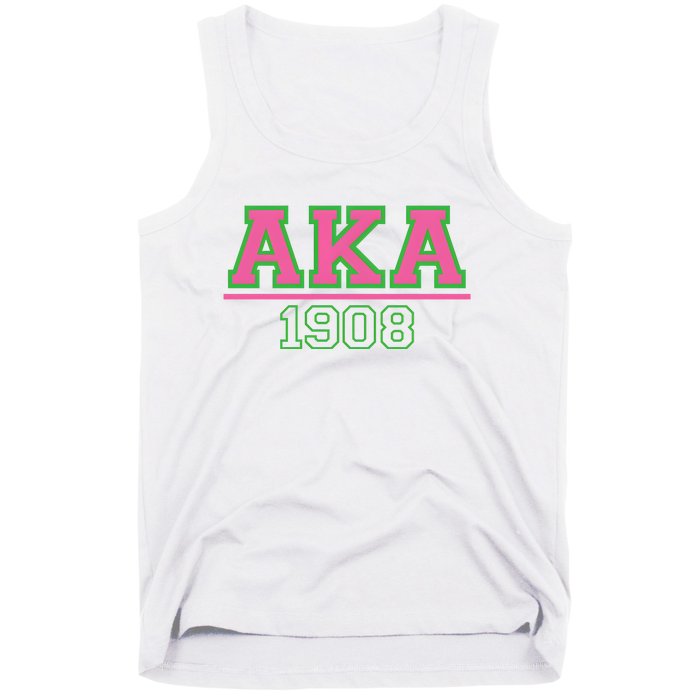 Aka 1908 And Green Gift Idea Birthday Gift Tank Top