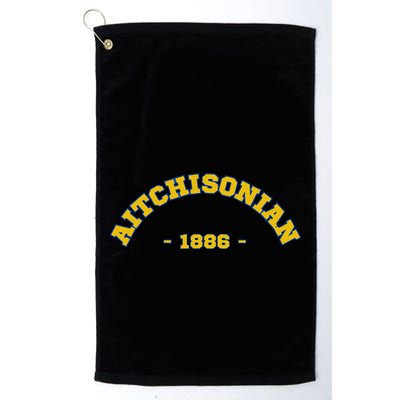 Aitchisonian 1886 Aitchison College Acoba Old Golf Towel