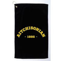 Aitchisonian 1886 Aitchison College Acoba Old Golf Towel