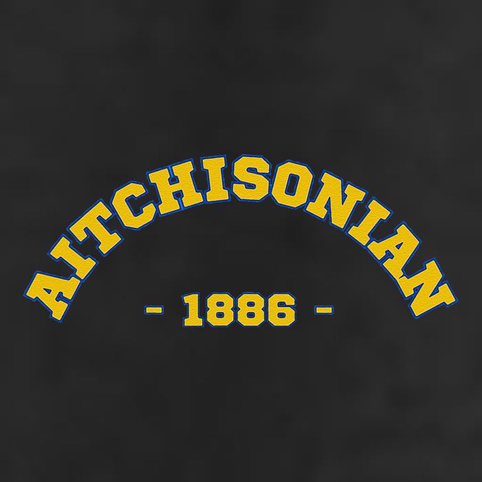 Aitchisonian 1886 Aitchison College Acoba Old Golf Towel