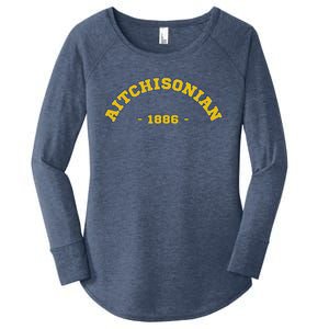 Aitchisonian 1886 Aitchison College Acoba Old Women's Perfect Tri Tunic Long Sleeve Shirt