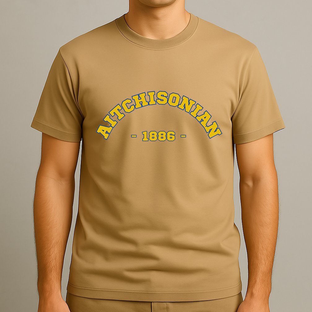 Aitchisonian 1886 Aitchison College Acoba Old T-Shirt