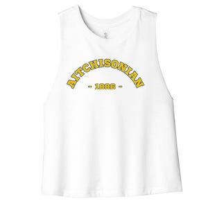 Aitchisonian 1886 Aitchison College Acoba Old Women's Racerback Cropped Tank