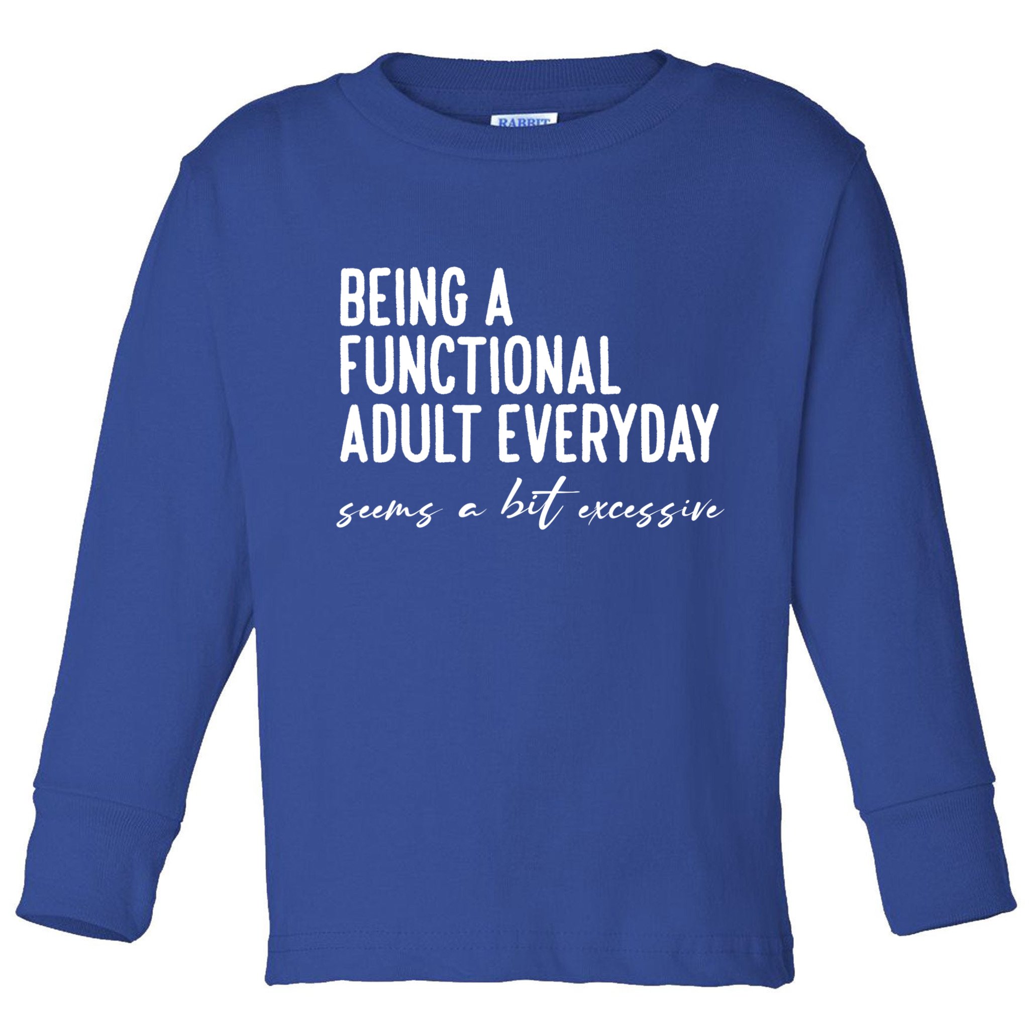 Adult 18th Birthday Gift Ideas For 18 Years Old Girls Boys Toddler Long Sleeve Shirt
