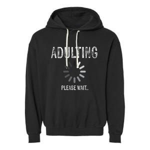 Adult 18th Birthday Gifts For 18 Years Old Garment-Dyed Fleece Hoodie