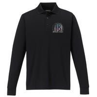 Adult 18th Birthday 18 Year Old Gifts Vintage 2005 Love Performance Long Sleeve Polo