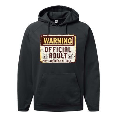 Adult 18th Birthday Gift 18 Year Oldss Performance Fleece Hoodie