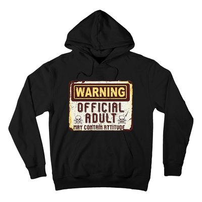 Adult 18th Birthday Gift 18 Year Oldss Hoodie