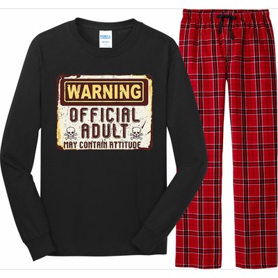 Adult 18th Birthday Gift 18 Year Oldss Long Sleeve Pajama Set