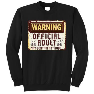 Adult 18th Birthday Gift 18 Year Oldss Tall Sweatshirt