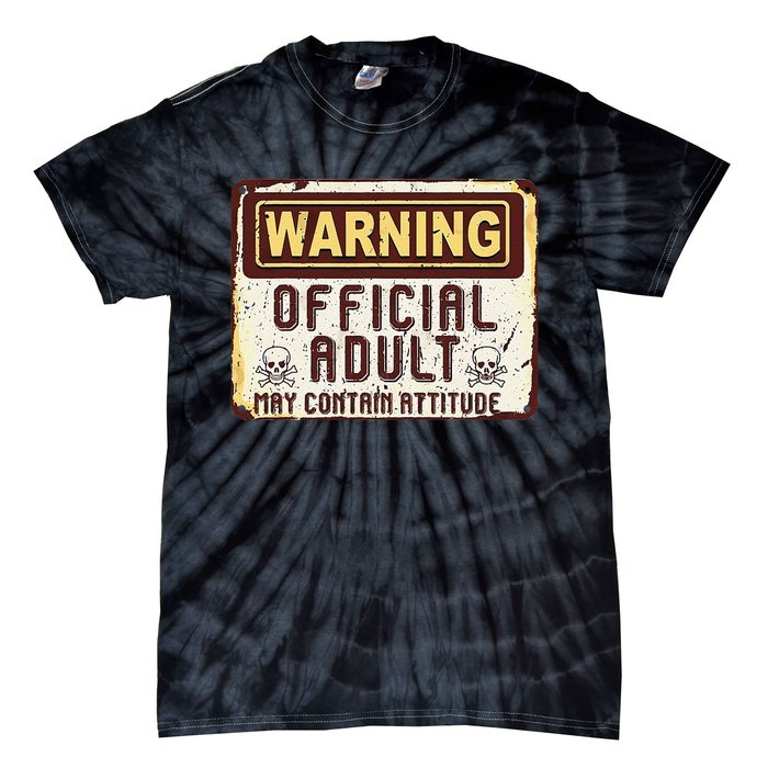 Adult 18th Birthday Gift 18 Year Oldss Tie-Dye T-Shirt