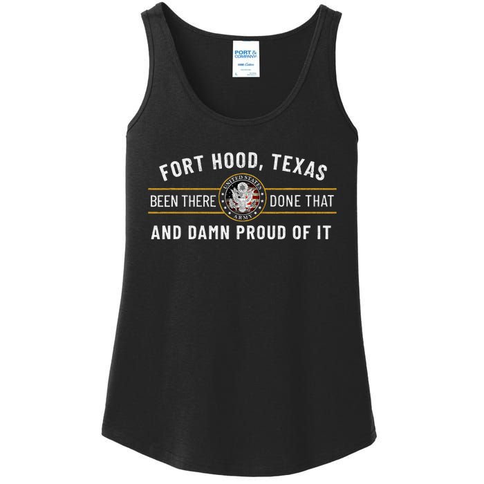 Army 1st Cavalry Division Fort Hood Texas Veteran Gift Ladies Essential Tank