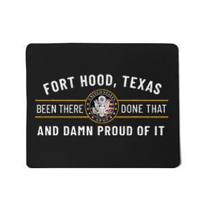 Army 1st Cavalry Division Fort Hood Texas Veteran Gift Mousepad