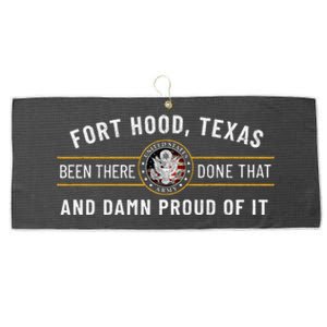 Army 1st Cavalry Division Fort Hood Texas Veteran Gift Large Microfiber Waffle Golf Towel