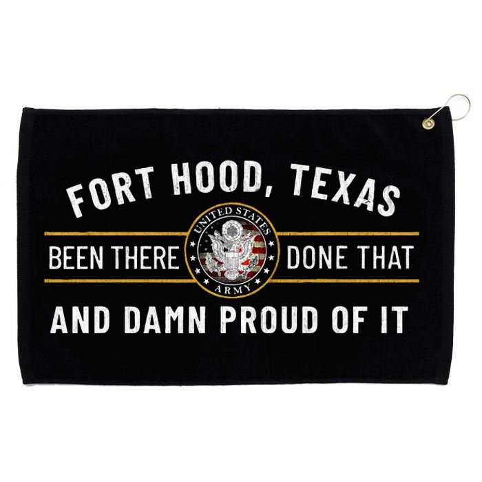 Army 1st Cavalry Division Fort Hood Texas Veteran Gift Grommeted Golf Towel