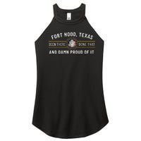 Army 1st Cavalry Division Fort Hood Texas Veteran Gift Women's Perfect Tri Rocker Tank