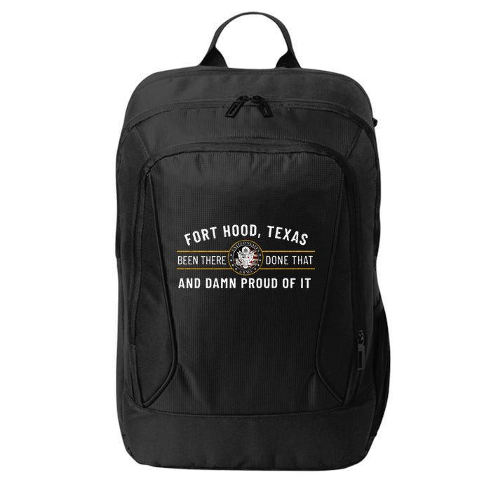 Army 1st Cavalry Division Fort Hood Texas Veteran Gift City Backpack