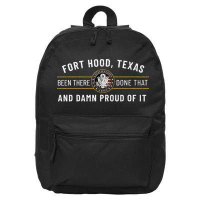 Army 1st Cavalry Division Fort Hood Texas Veteran Gift 16 in Basic Backpack