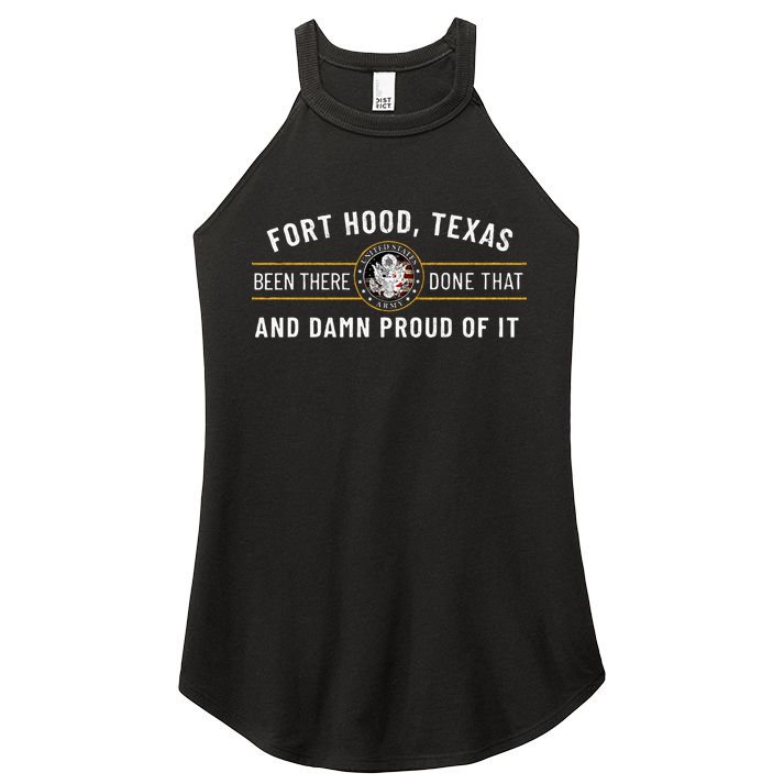 Army 1st Cavalry Division Fort Hood Texas Veteran Gift Women's Perfect Tri Rocker Tank
