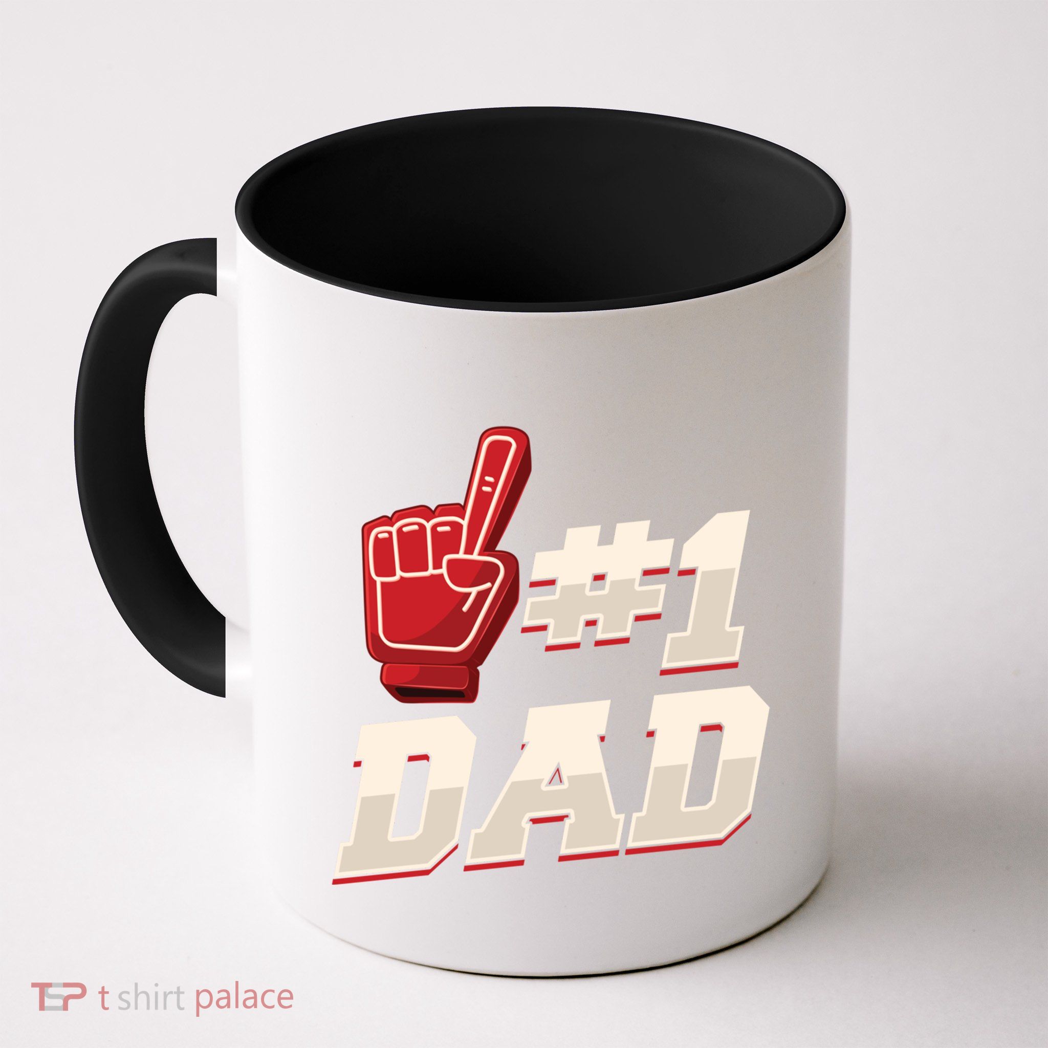 Athletic # 1 Dad Number 1 Father Dad FatherS Day Gift Mug