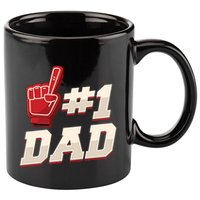 Athletic # 1 Dad Number 1 Father Dad FatherS Day Gift 11oz C Handle Ceramic Mug