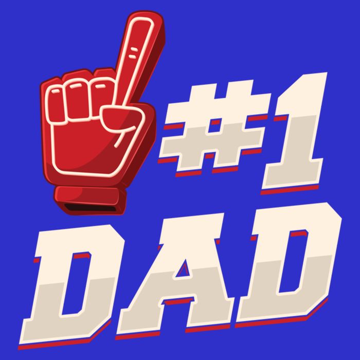 Athletic # 1 Dad Number 1 Father Dad FatherS Day Gift Polo