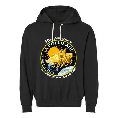Apollo 13 Failure Is Not An Option Garment-Dyed Fleece Hoodie