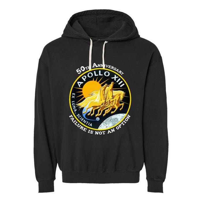Apollo 13 Failure Is Not An Option Garment-Dyed Fleece Hoodie