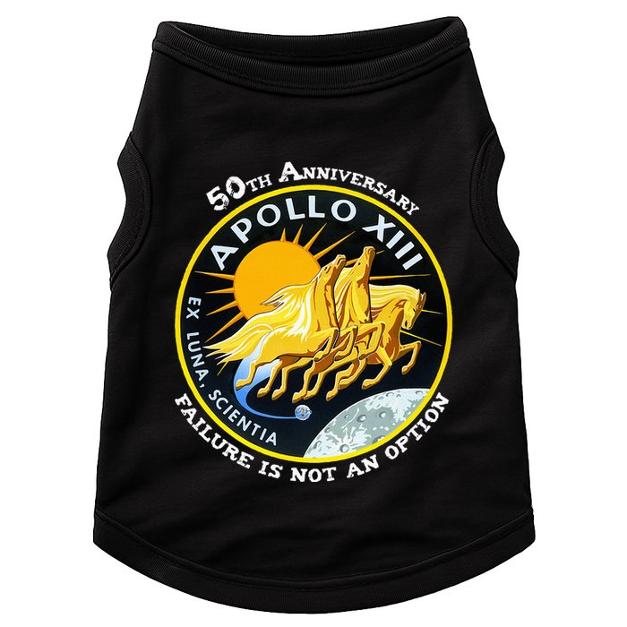 Apollo 13 Failure Is Not An Option Doggie Tank