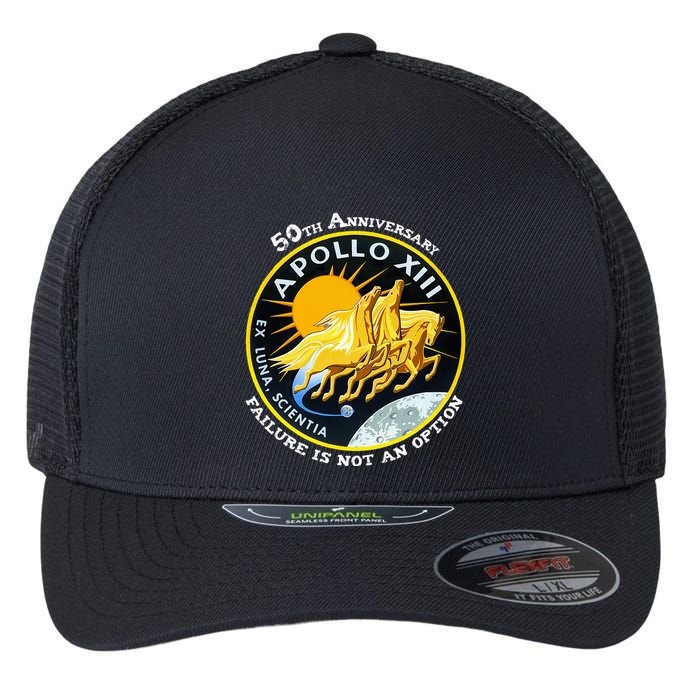 Apollo 13 Failure Is Not An Option Flexfit Unipanel Trucker Cap