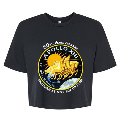 Apollo 13 Failure Is Not An Option Bella+Canvas Jersey Crop Tee