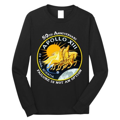 Apollo 13 Failure Is Not An Option Long Sleeve Shirt