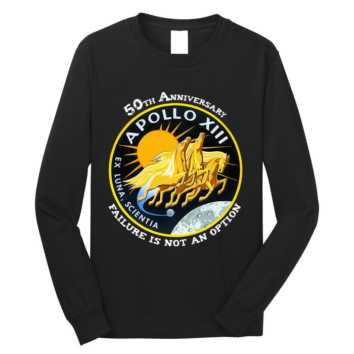 Apollo 13 Failure Is Not An Option Long Sleeve Shirt