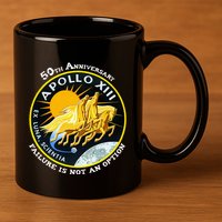Apollo 13 Failure Is Not An Option 11oz C Handle Ceramic Mug
