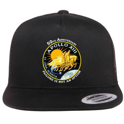 Apollo 13 Failure Is Not An Option Flatbill Hat