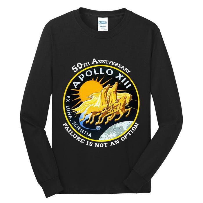 Apollo 13 Failure Is Not An Option Tall Long Sleeve T-Shirt