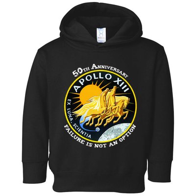 Apollo 13 Failure Is Not An Option Toddler Hoodie