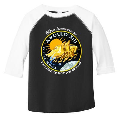 Apollo 13 Failure Is Not An Option Toddler Fine Jersey T-Shirt