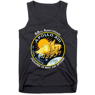Apollo 13 Failure Is Not An Option Tank Top