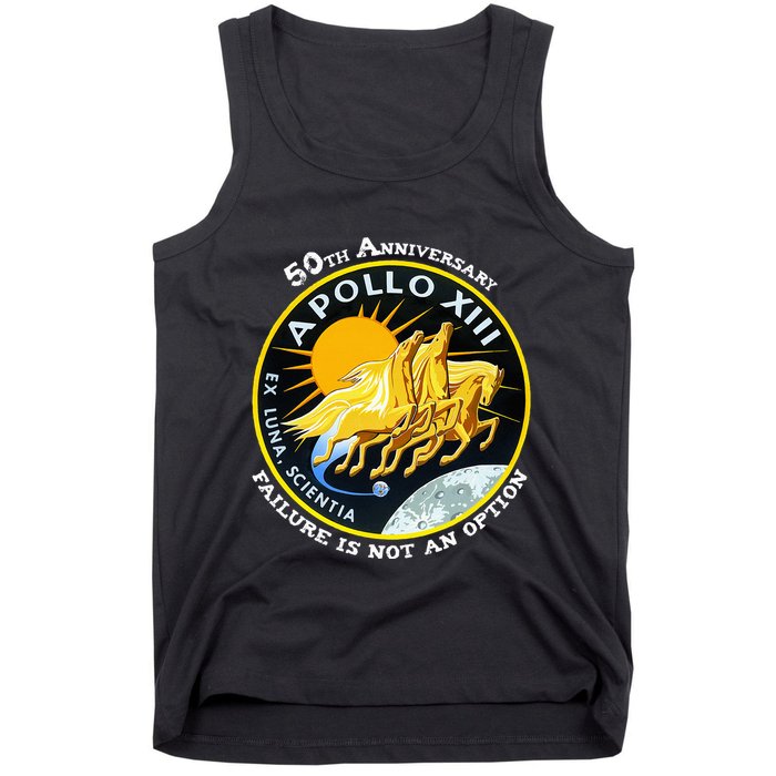Apollo 13 Failure Is Not An Option Tank Top