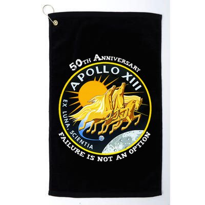 Apollo 13 Failure Is Not An Option Golf Towel