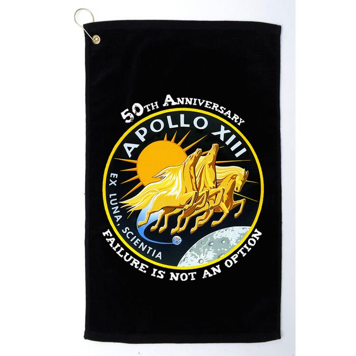 Apollo 13 Failure Is Not An Option Golf Towel