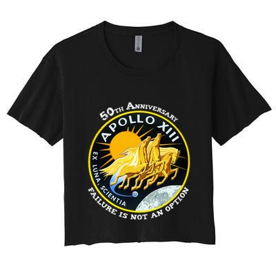 Apollo 13 Failure Is Not An Option Crop Top