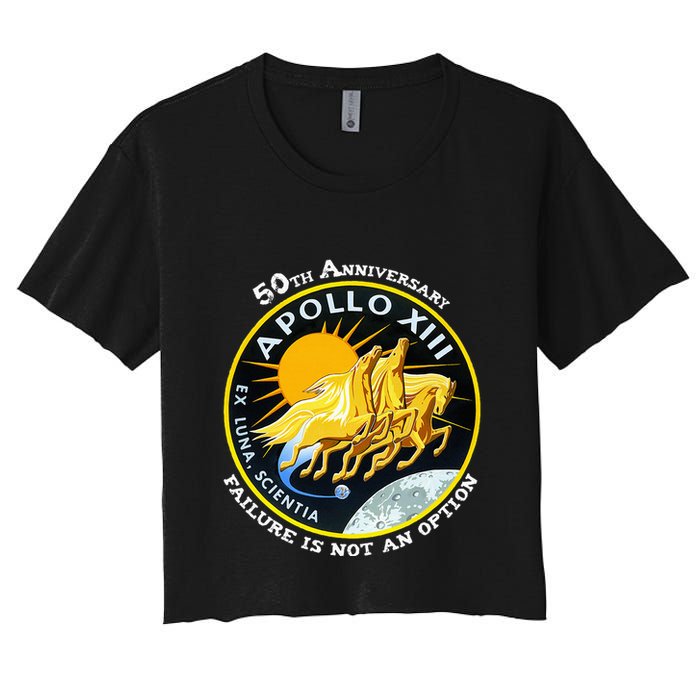 Apollo 13 Failure Is Not An Option Crop Top