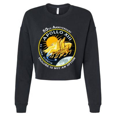 Apollo 13 Failure Is Not An Option Cropped Pullover Crew