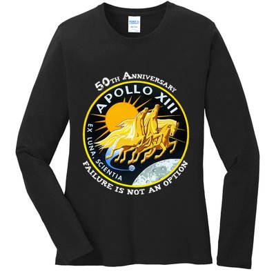 Apollo 13 Failure Is Not An Option Ladies Long Sleeve Shirt