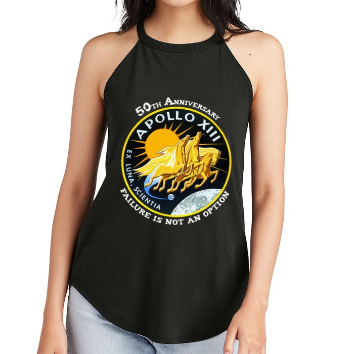 Apollo 13 Failure Is Not An Option Women's Perfect Tri Rocker Tank